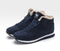 Herren Casual Warme Winterschuhe - Hohe Turnschuhe mit Pelzfütterung