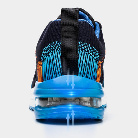 SafeSneakers Blue Air – bezpečnostná obuv, športová obuv, pracovná obuv, plast, oceľová špička