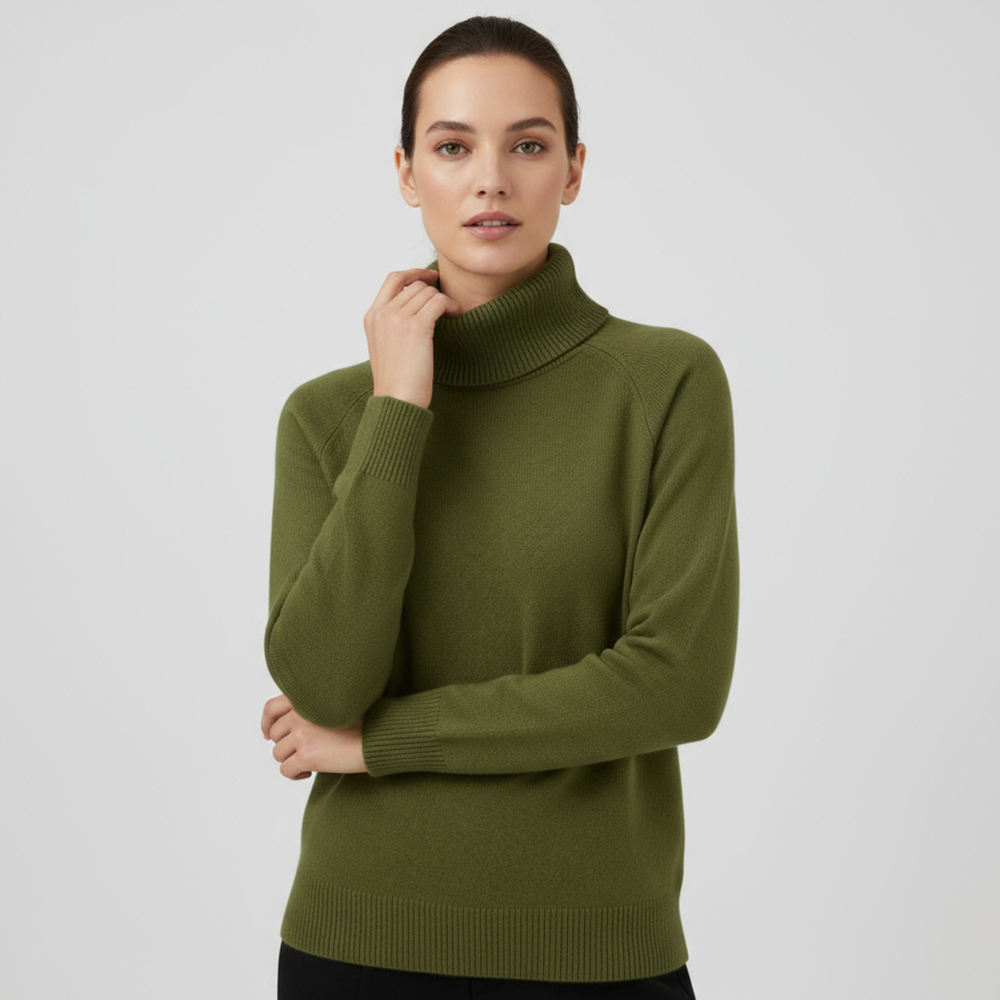Maglione a collo alto da donna – Eleganza senza tempo e comfort moderno