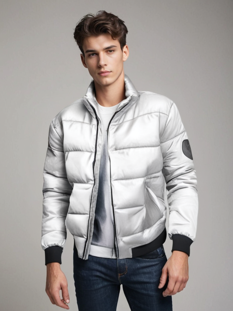 Light down jacket for men - warm, fashionable, and functional