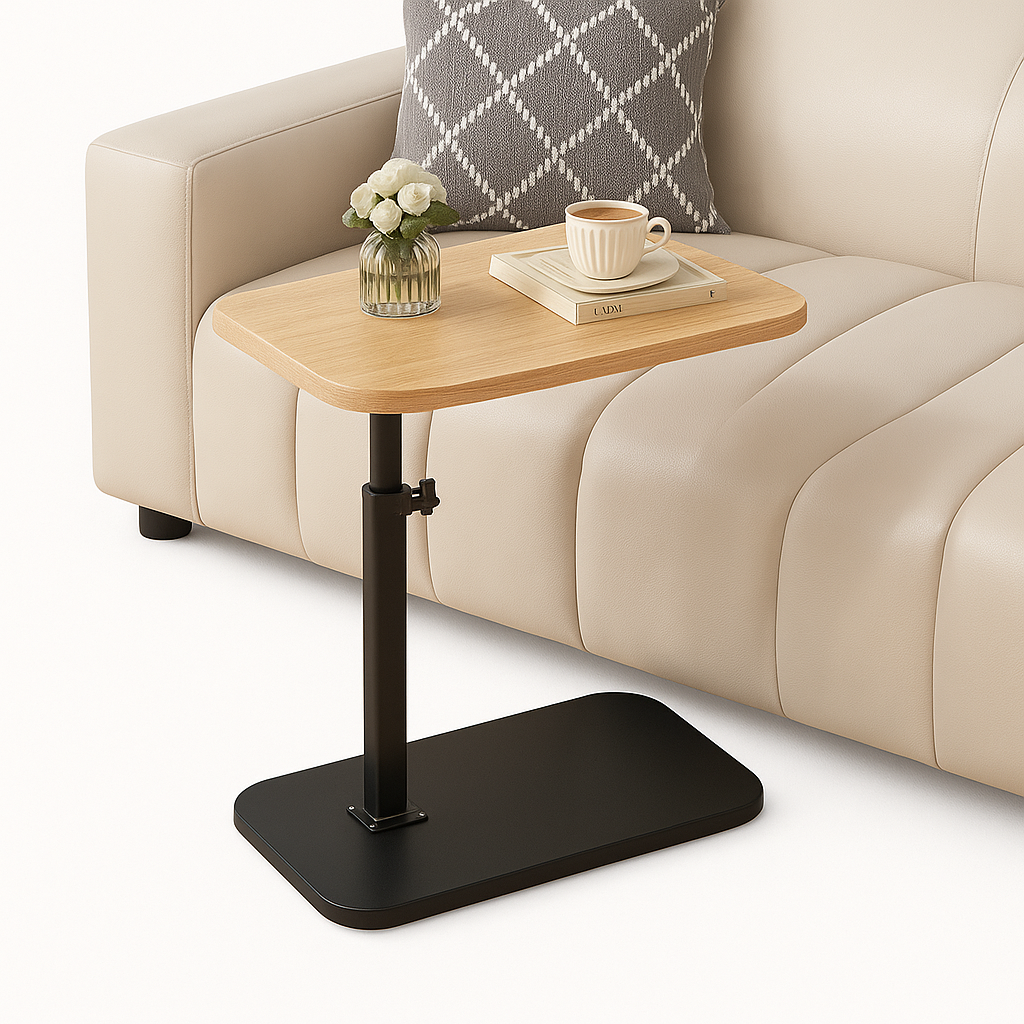 Adjustable side table