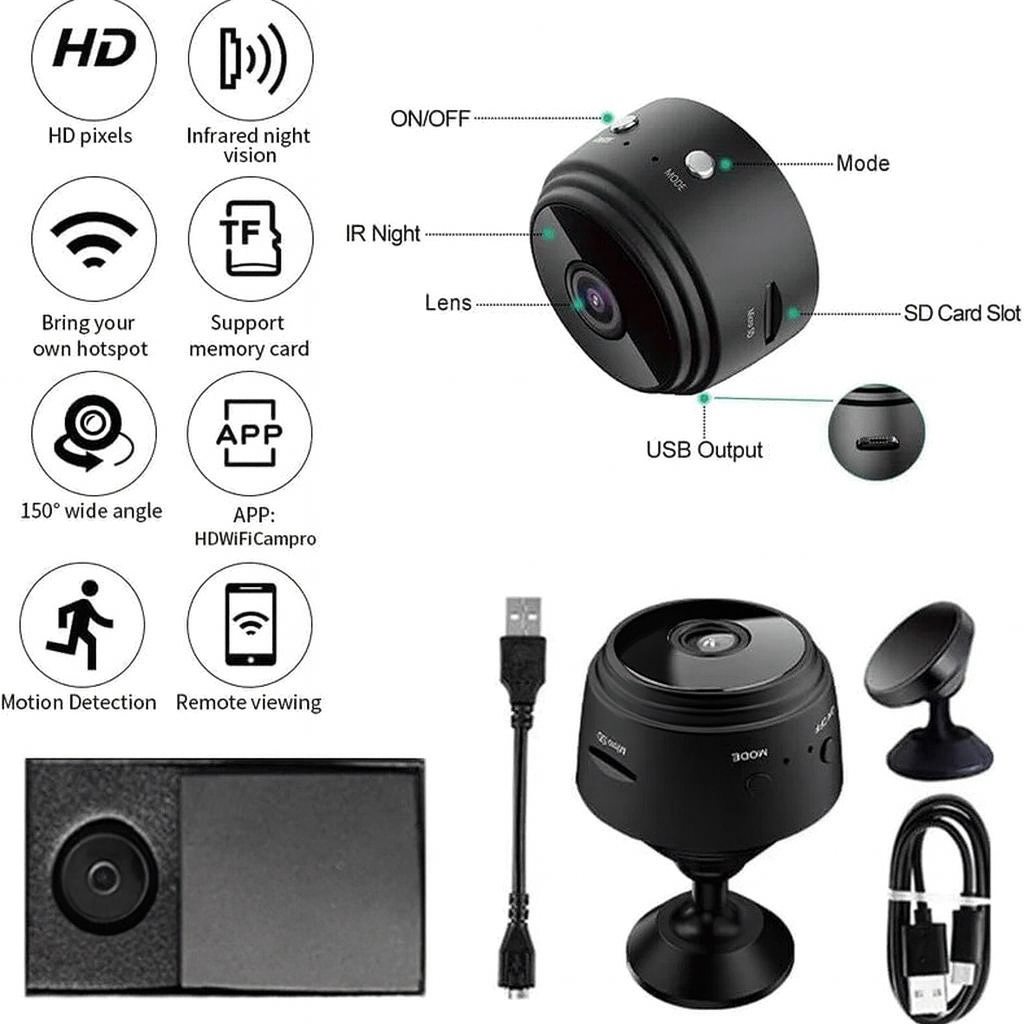 Eyecam Mini Spy Camera