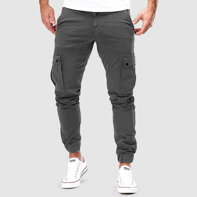 Pantaloni cargo Alonso casual e stretti