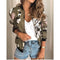 Chaqueta bomber con motivo floral