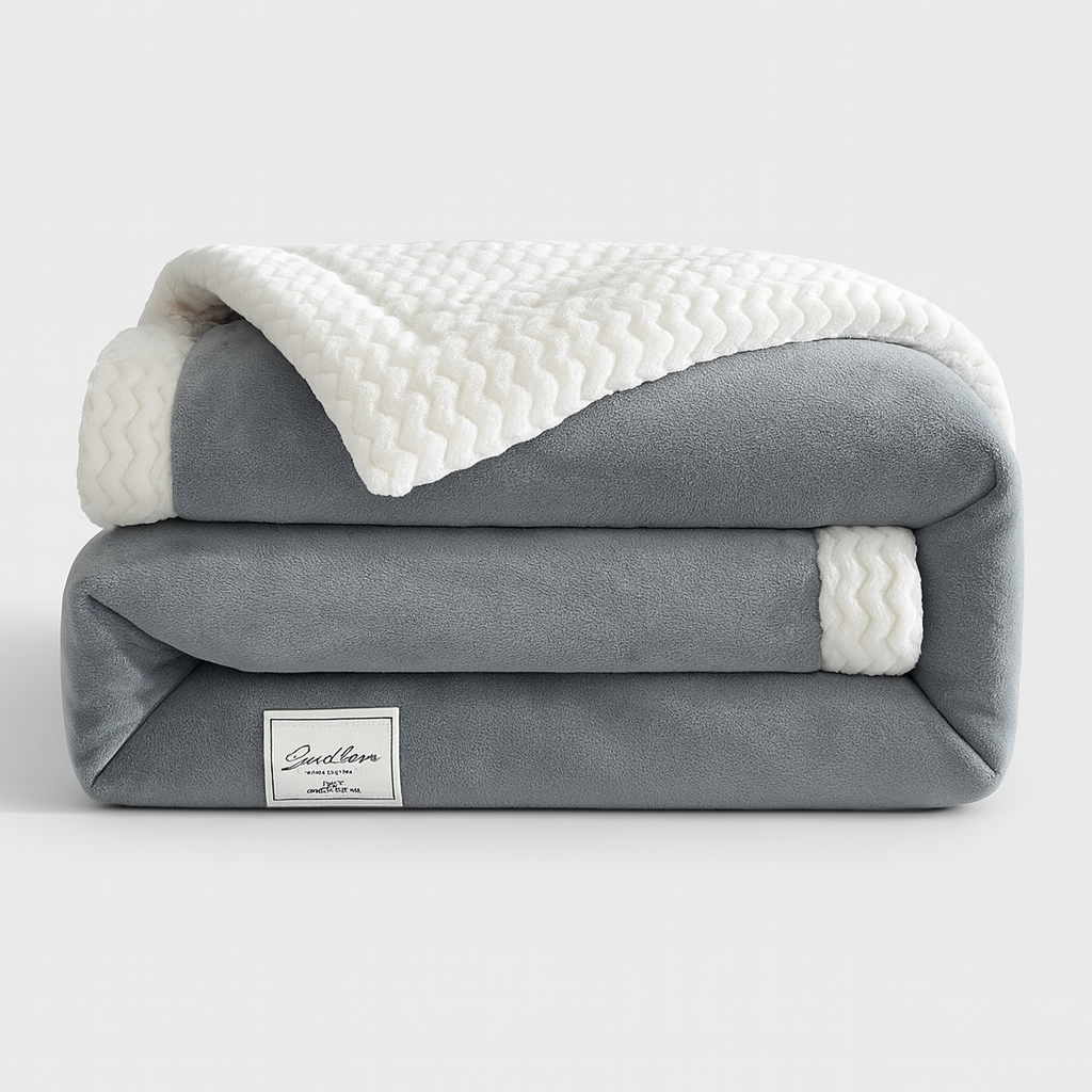 Coperta in pile invernale lussuosa - CozyCuddle