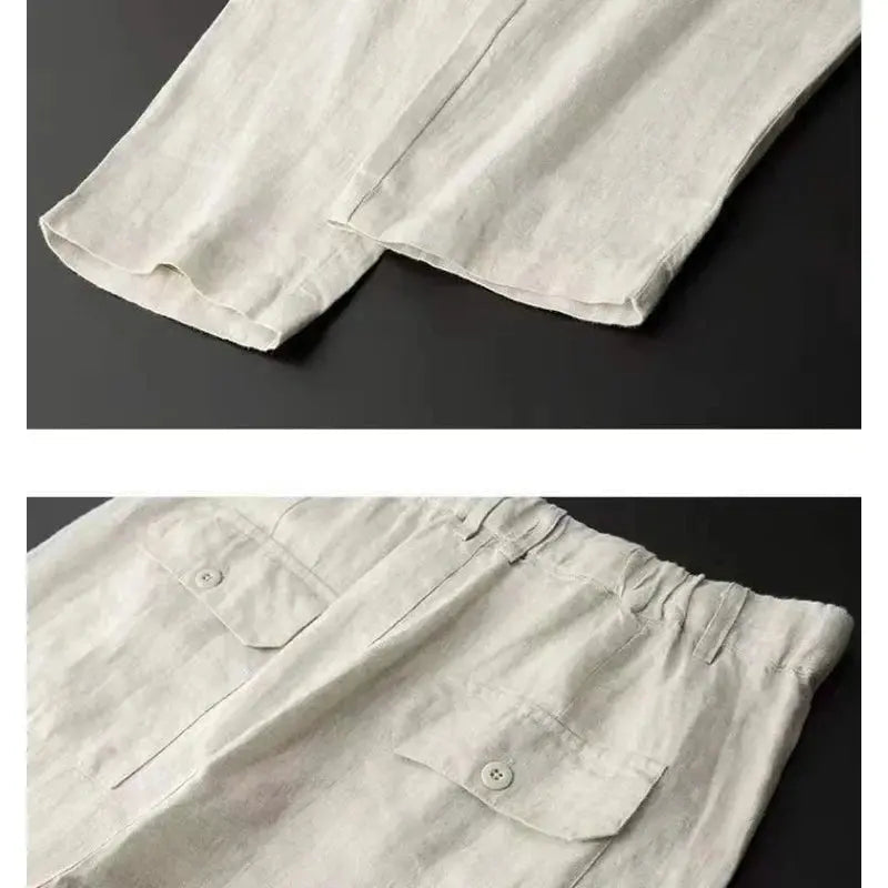 Leinenanzug | Luxuriöser Leinenstoff für Männer