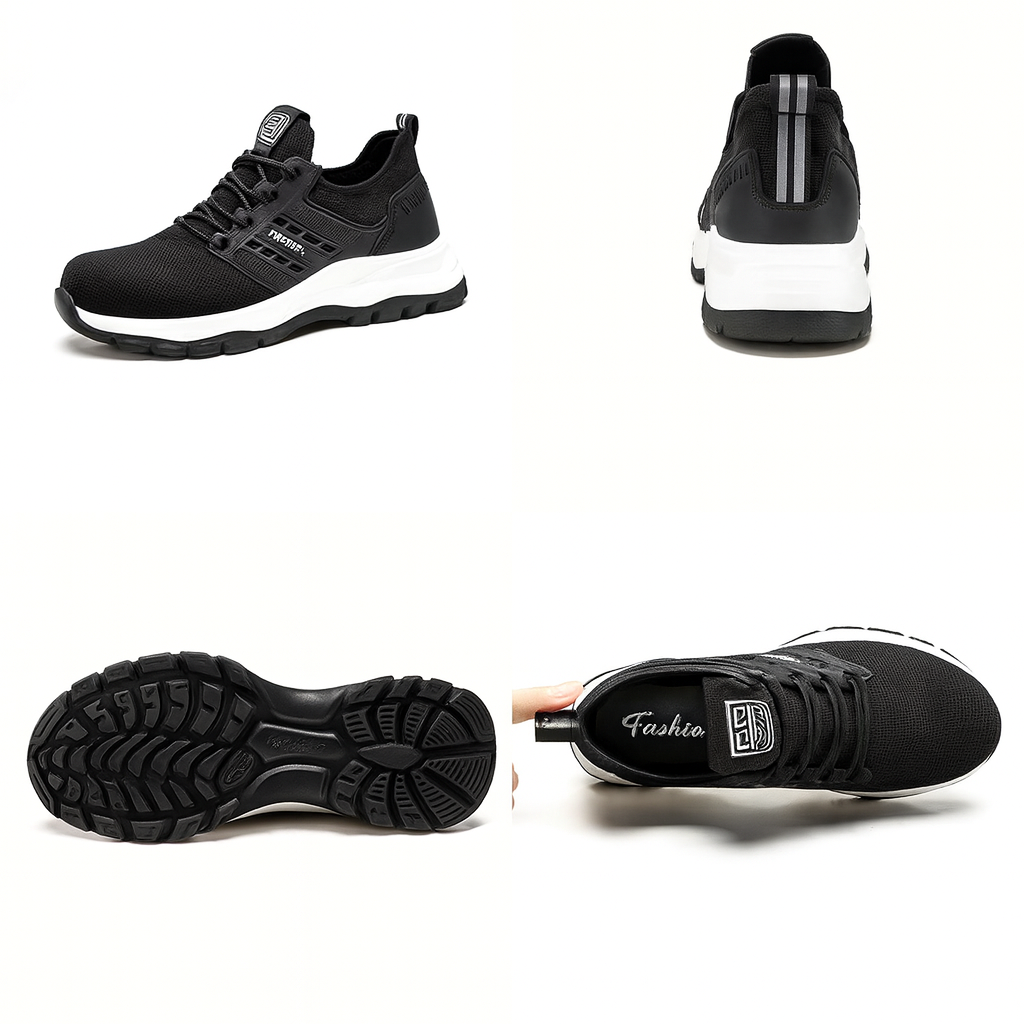 Orthopedic work and safety shoes