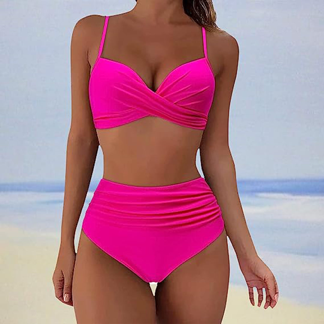 Bikini Set Women Two-Piece Stylish Figure-Flattering Summer Trend