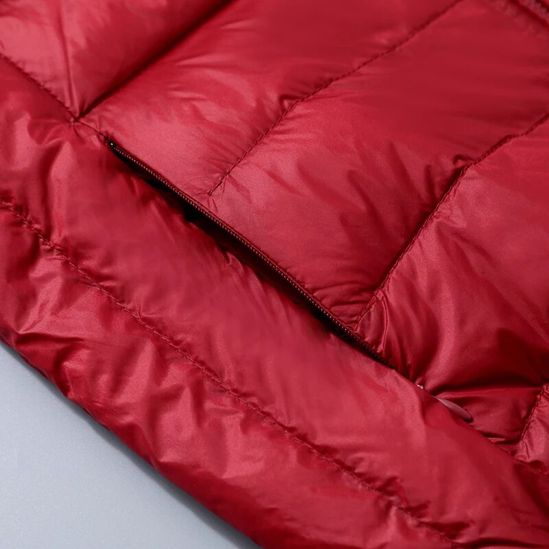 Giacca imbottita da donna con cappuccio