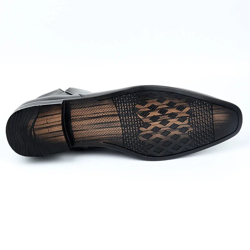 Comodi stivali Chelsea da uomo | Classici eleganti stivaletti alla caviglia con punta affusolata