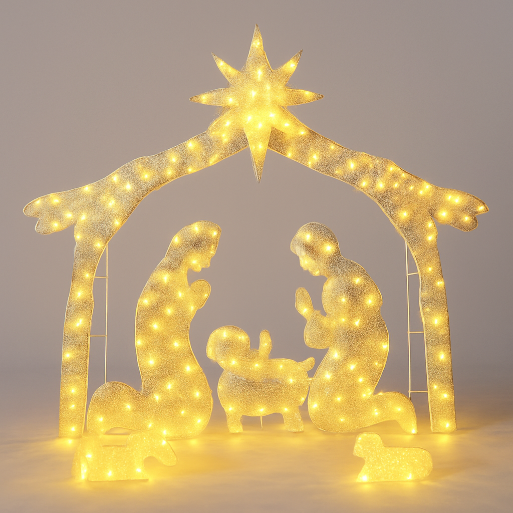 Nativity scene display