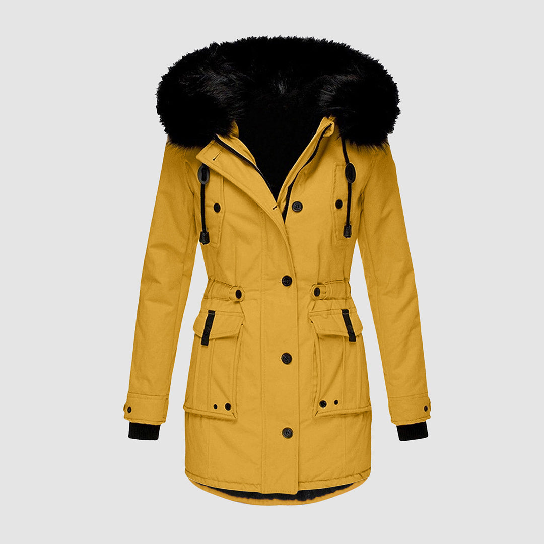 Stylish, warm winter jacket - fashionable and cozy