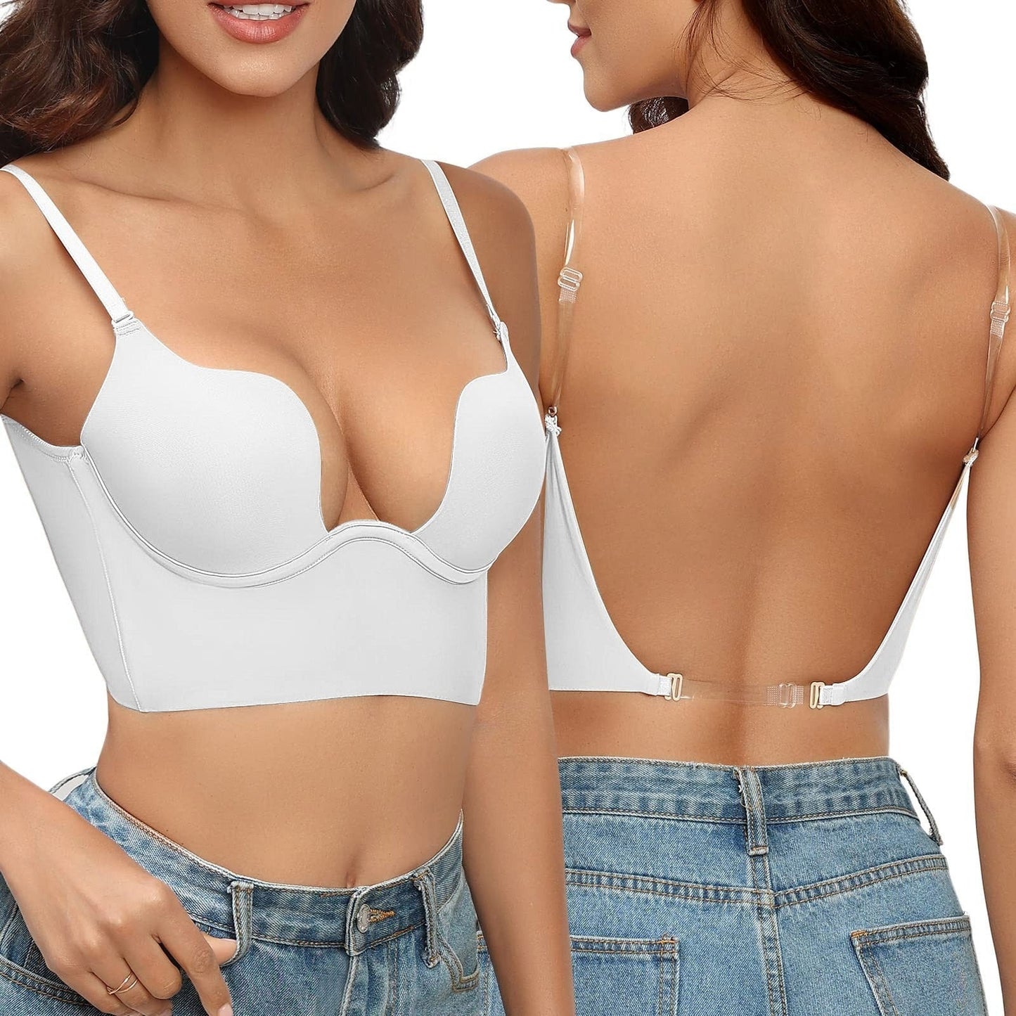 Maaike | Soutien-gorge dos nu luxueux pour femmes - Confort & style