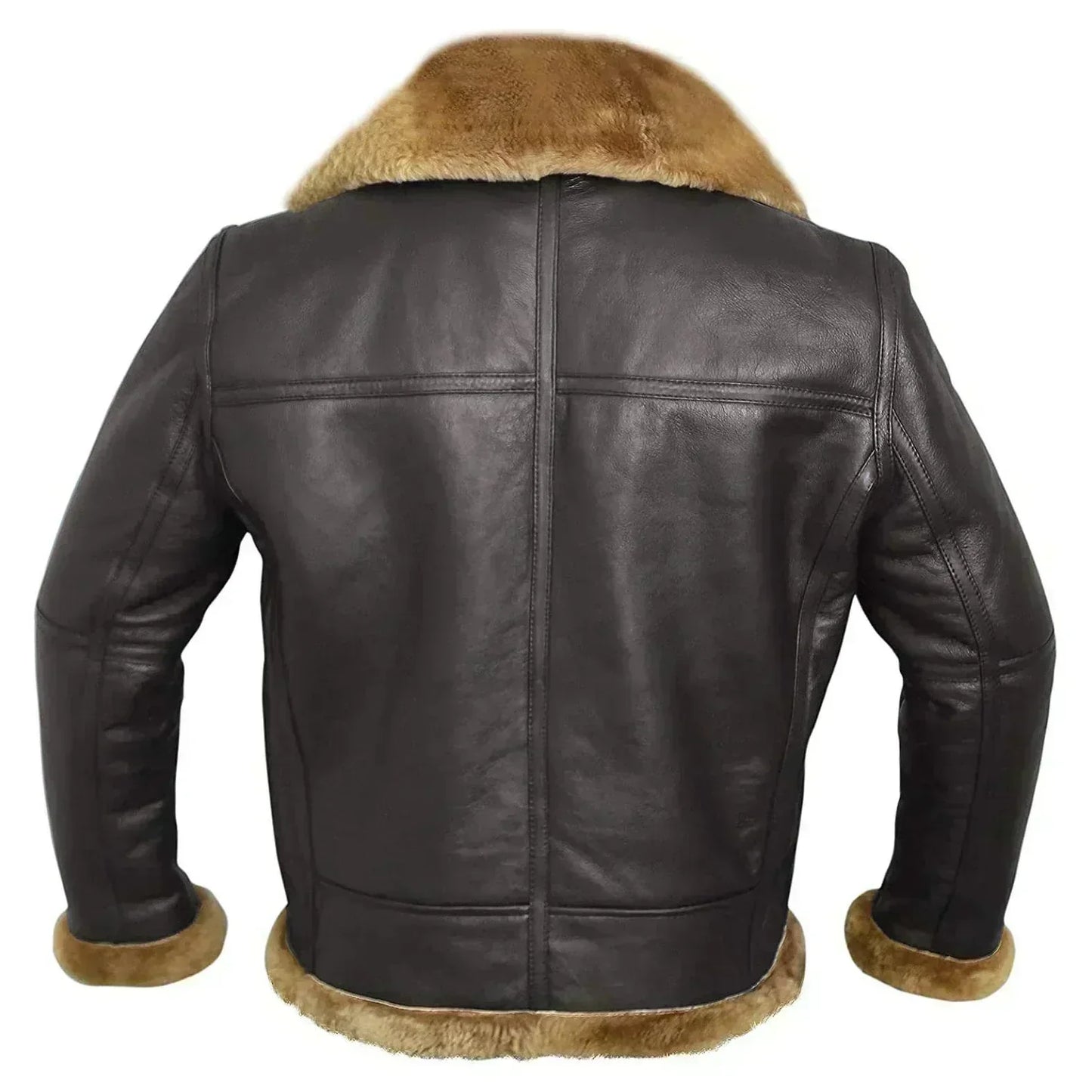 Men's Classic Bomber Jacket with Zipper