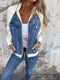 Hilda - Chaqueta moderna con denim