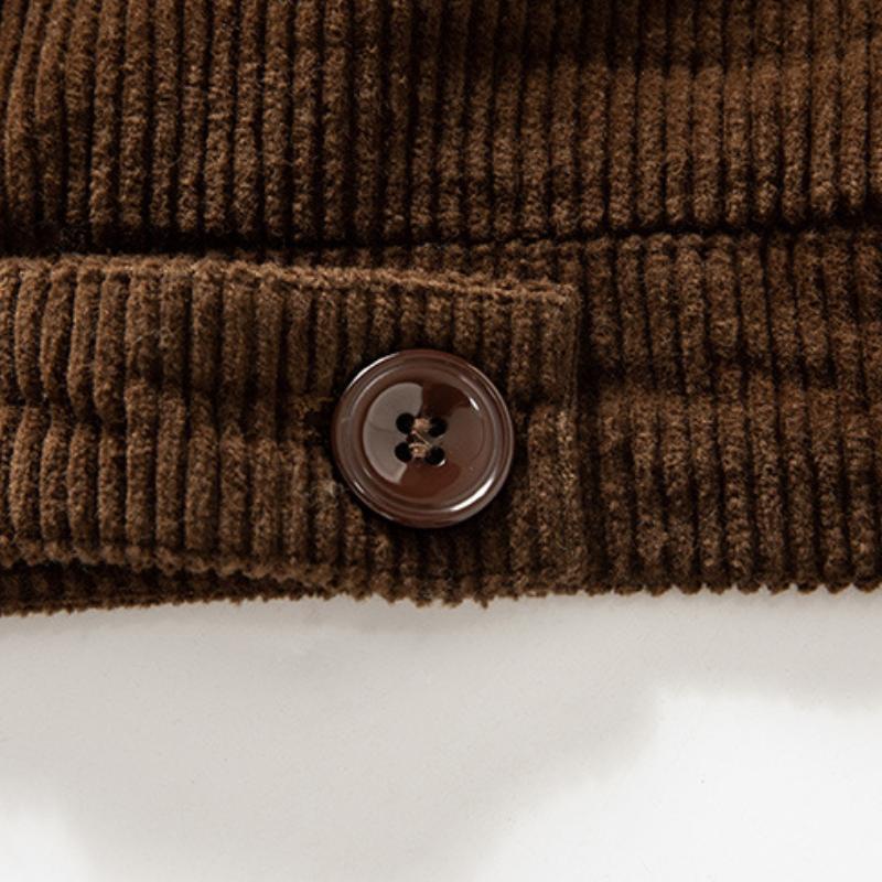 Veste homme avec col en peluche