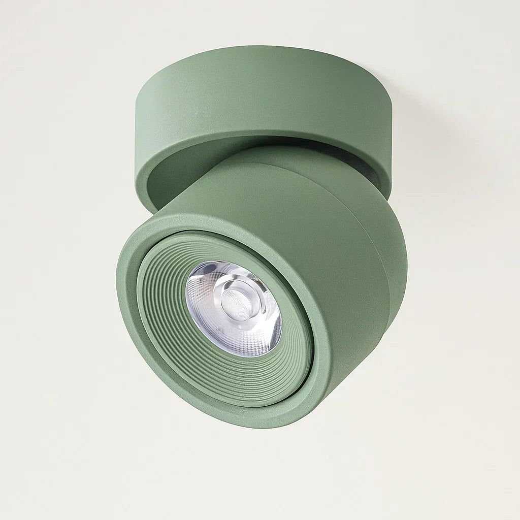 Foco de techo LED orientable fabricado en aluminio