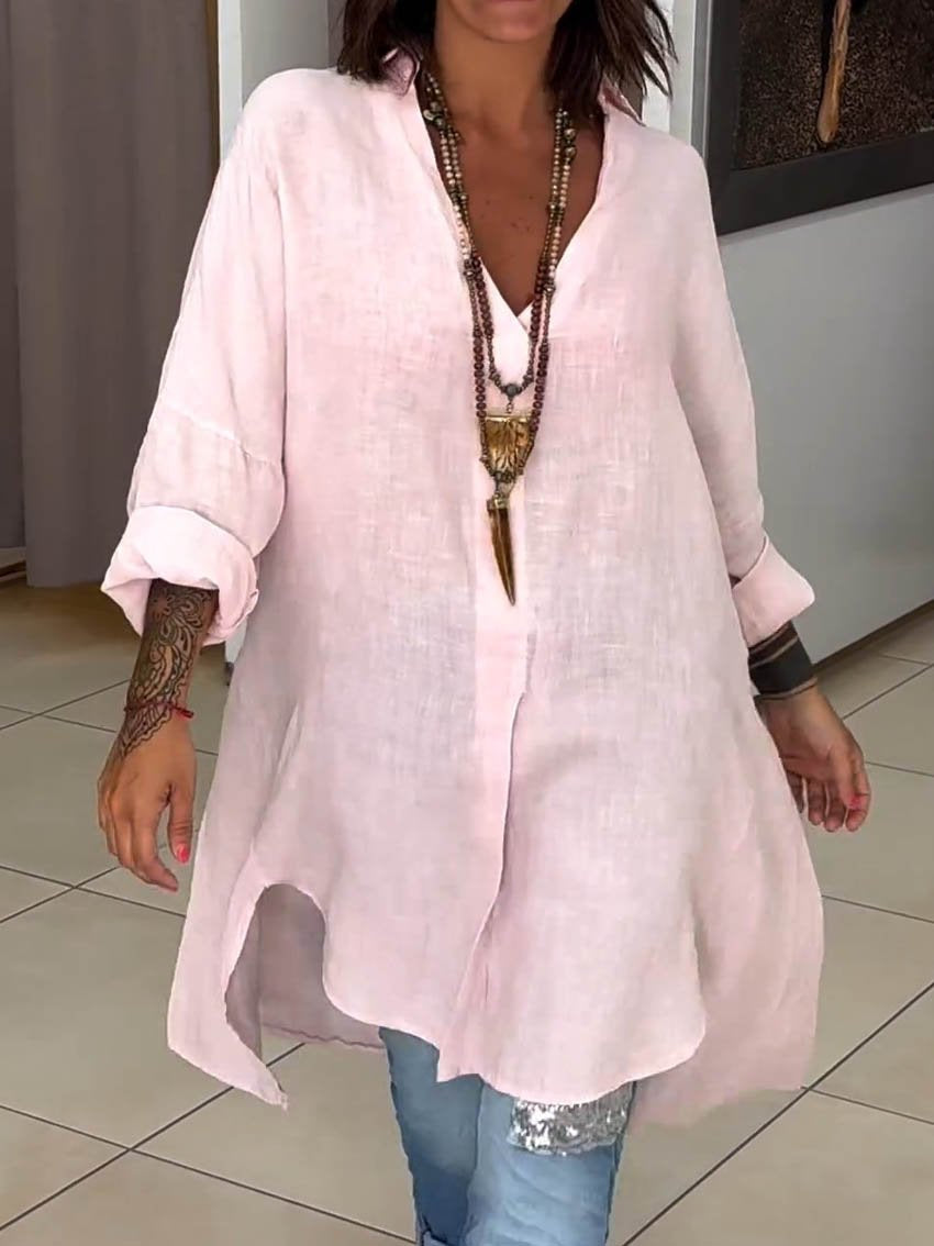 Robe-chemise confortable et élégante pour toutes les occasions