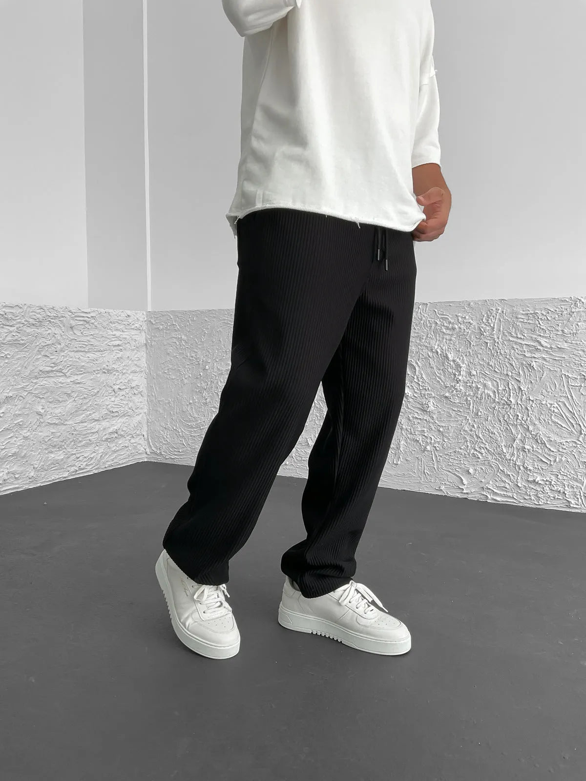Boridashop | Bequeme Spandex-Hose in Rippe