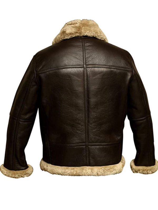 Ayden | Warm leather jacket for men