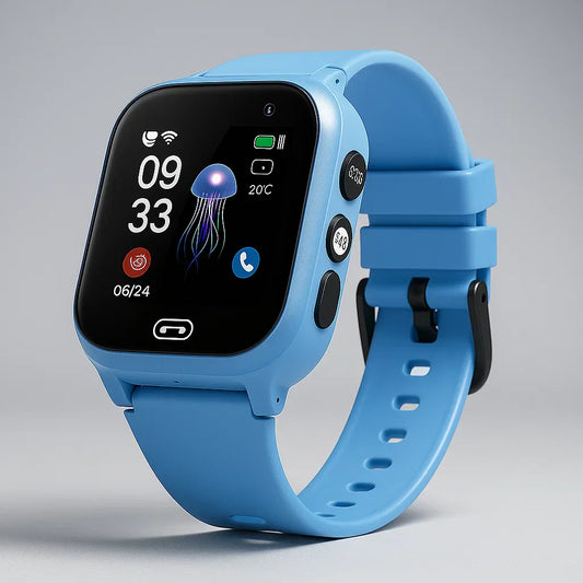 Montre connectée pour enfants GPS-Traceur Appel vidéo