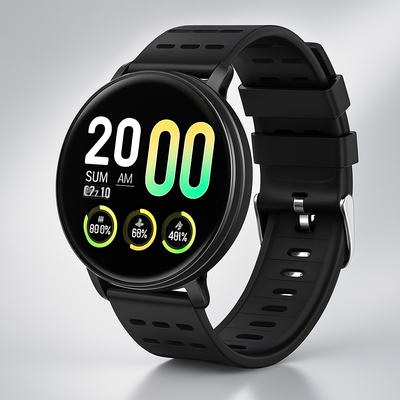 Intelligente Uhr mit wasserdichtem Fitness-Tracking
