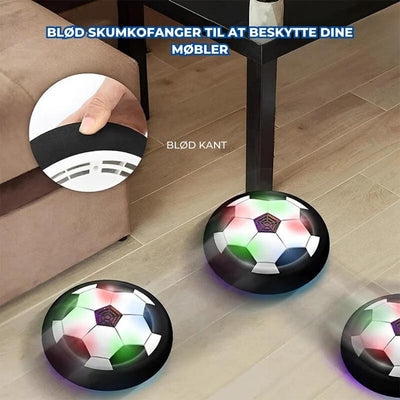 Balón de fútbol plano con iluminación LED para casa