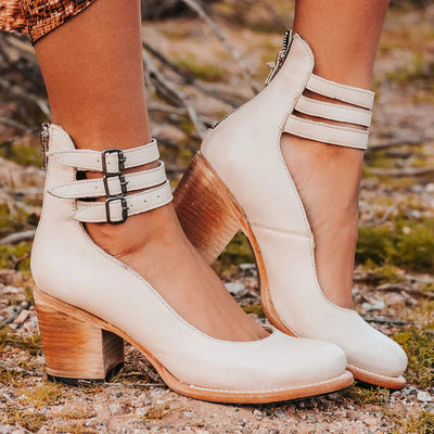 Wooden Walk - Edle High Heels