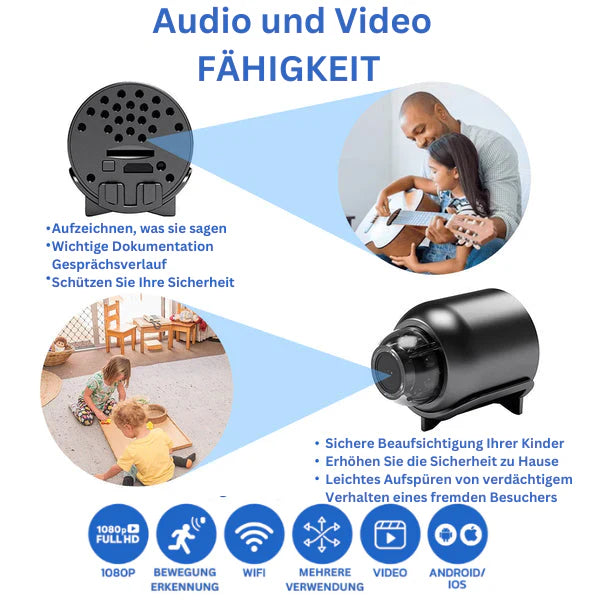 Minieye - Full HD-Kamera für die Kinderbetreuung