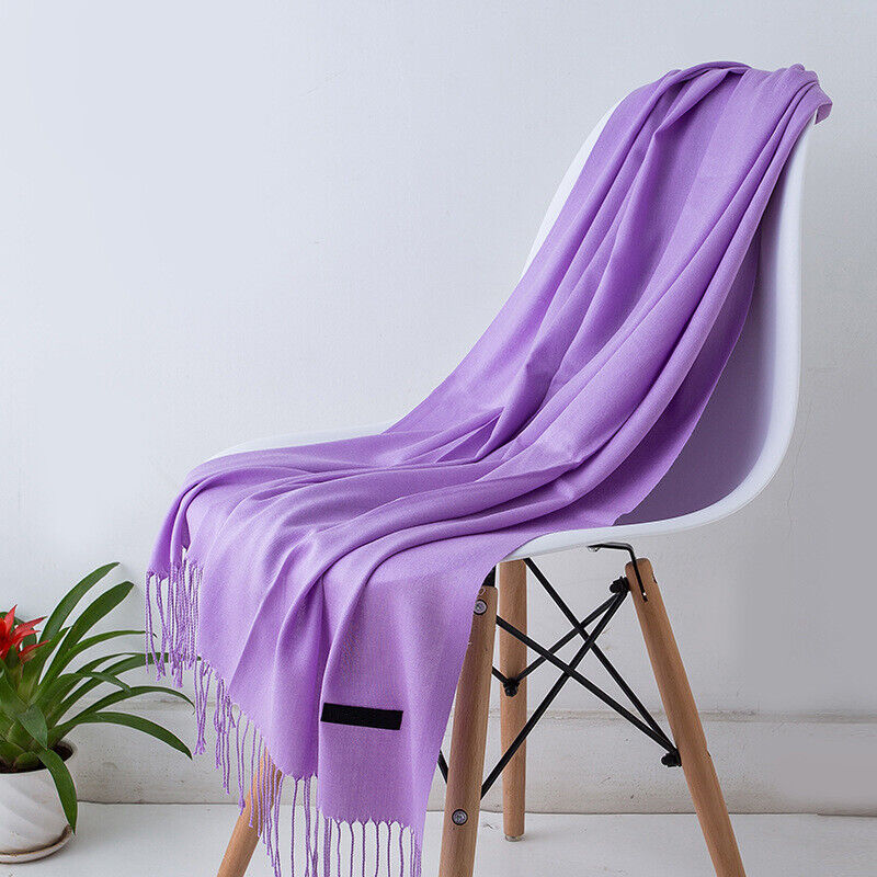 Écharpe en cachemire pour femmes, longue et douce, tissu d'hiver