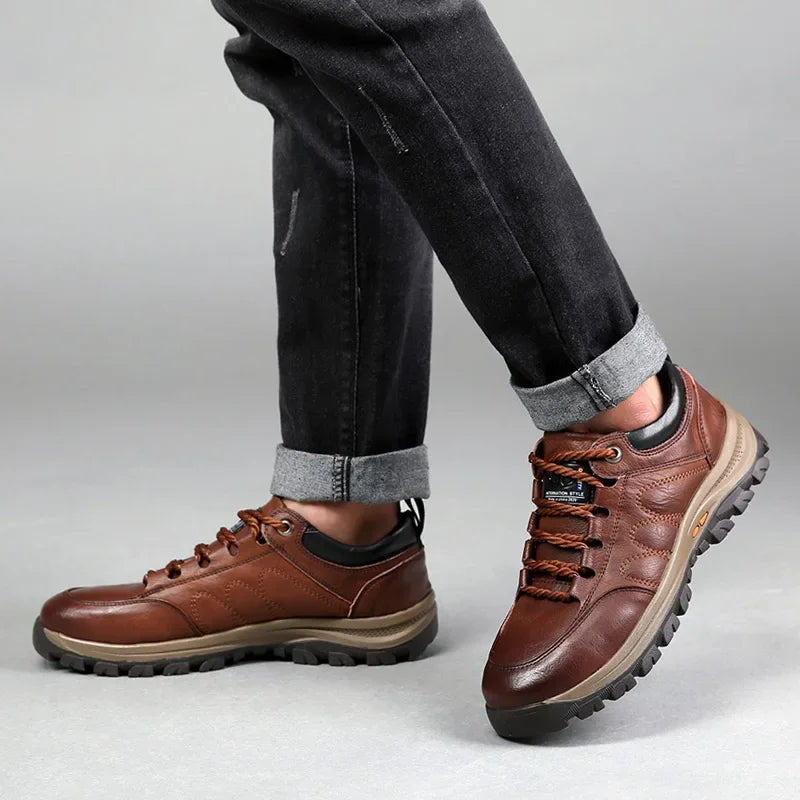 Zapatos ortopédicos de exterior para hombre