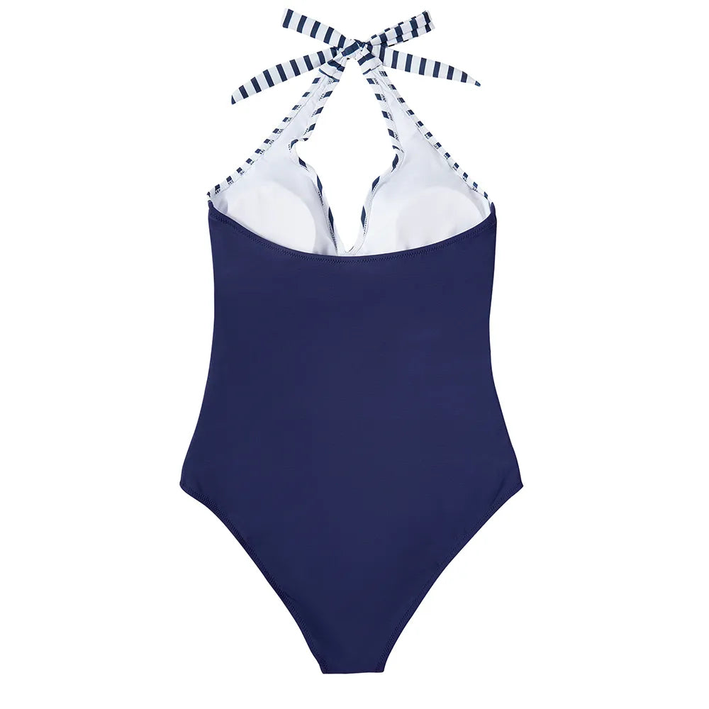 Push-up Badeanzug Damen formend mit Softcups schmeichelhafte Passform