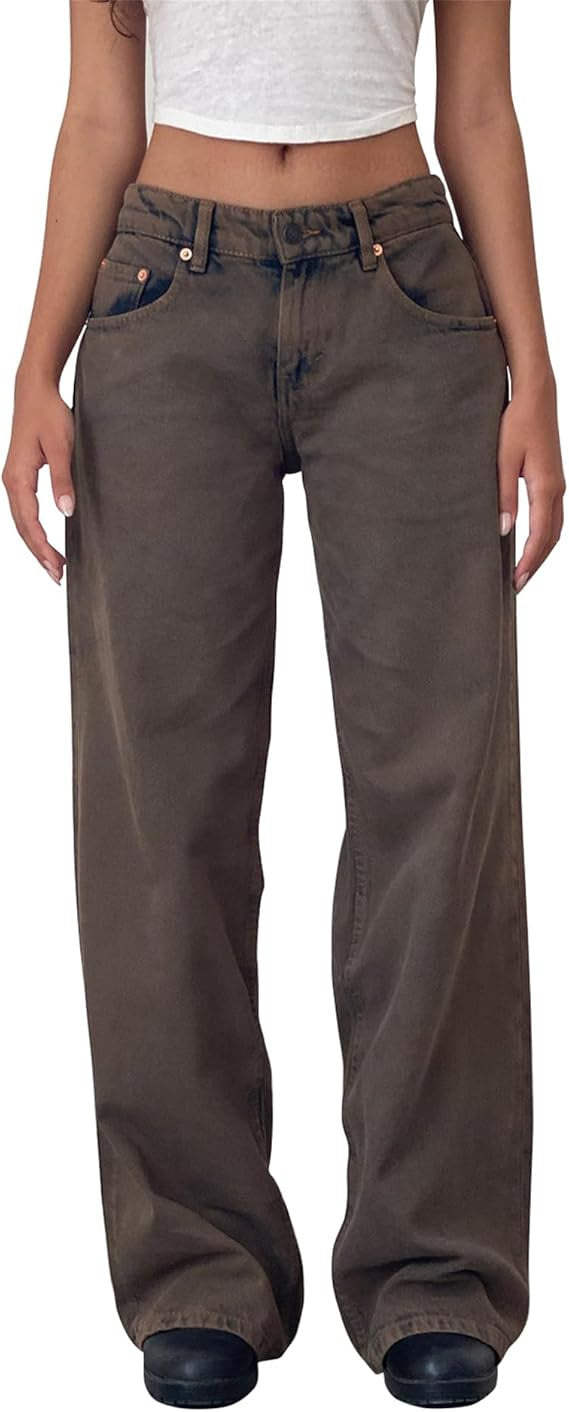 Jasmine – Pantalon large en denim pour femme