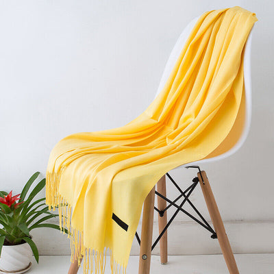 Kaschmirschal für Frauen Weiches langes Wintertuch