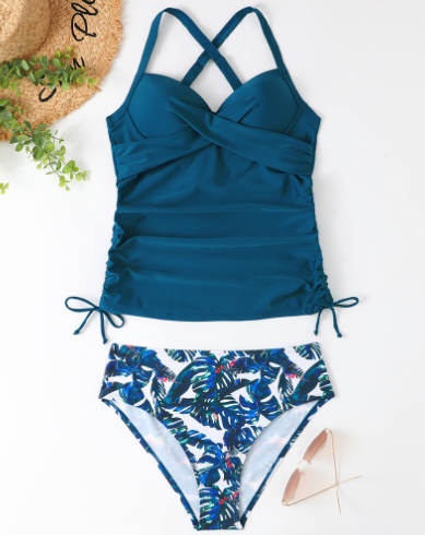 Ursula – Maillot de bain dos nu à motif léopard