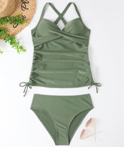 Ursula – Maillot de bain dos nu à motif léopard