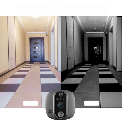VizioBell | WiFi Türklingelkamera mit 120° Blickwinkel, Nachtsicht und Zwei-Wege-Audio - Intelligente Sicherheit für Zuhause