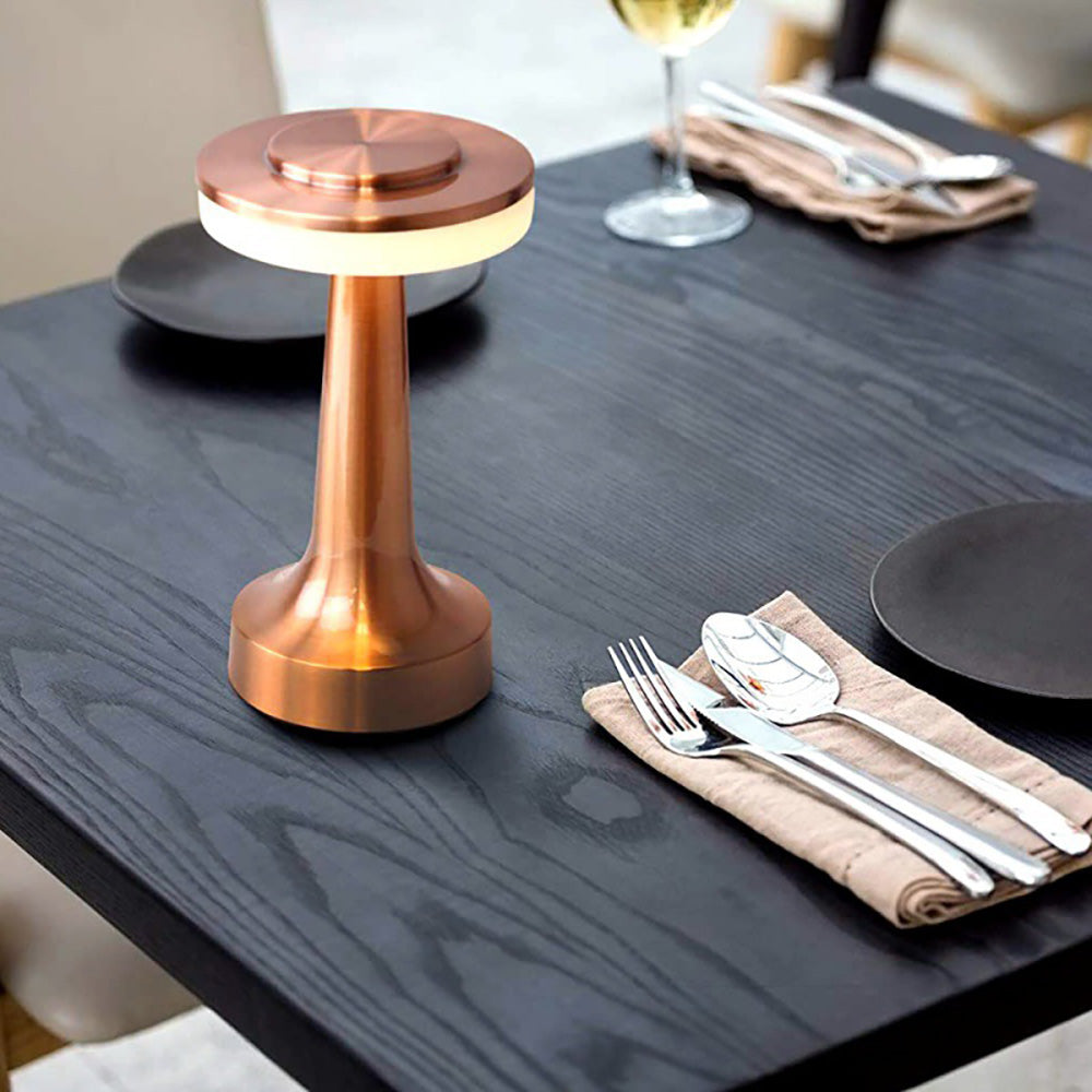 Lumey - Lampe de table rétro avec fonction tactile