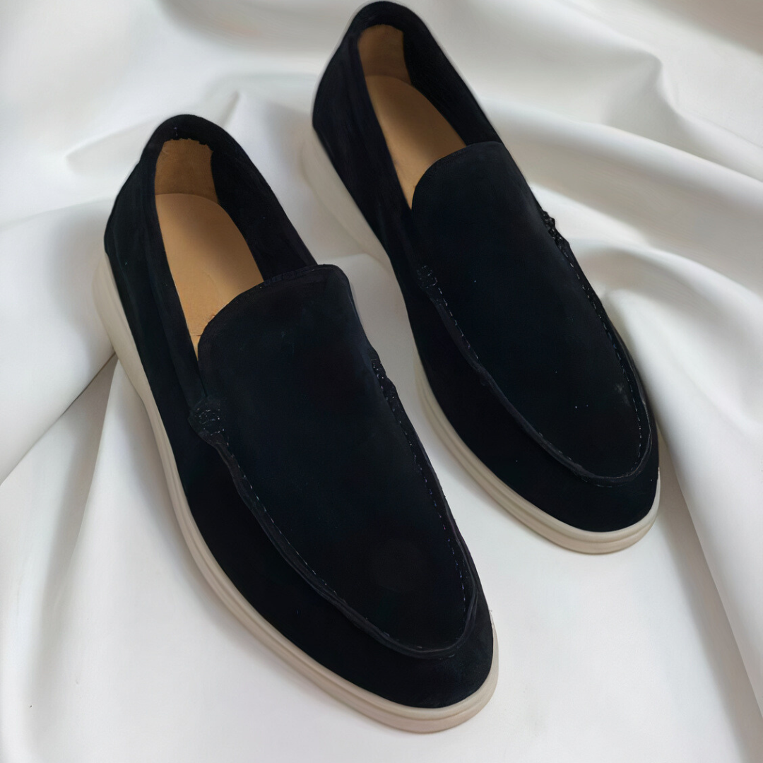 Vintage Leder Slipper für Männer - Sonny