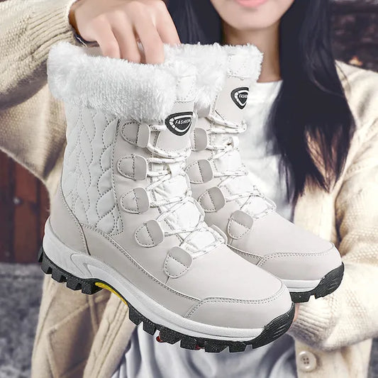 Ingrid | Warme stylische Damen-Schneestiefel