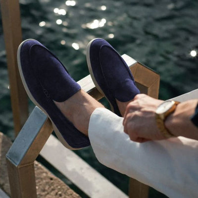 Elegante und bequeme Ledermokassins