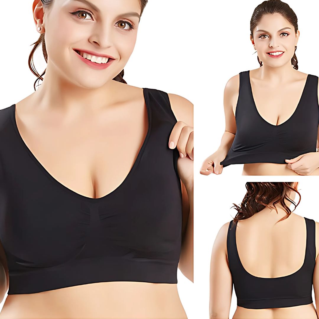 BreathEase Seamless Air Bra | Komfortable, leichte Unterstützung für den täglichen Gebrauch - aktive Kleidung und Erholung nach der Geburt