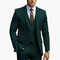 Elegant men's suit with jacket, vest, and trousers