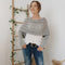 Kuscheliges Wickeltuch im Bohemian-Stil für Damen