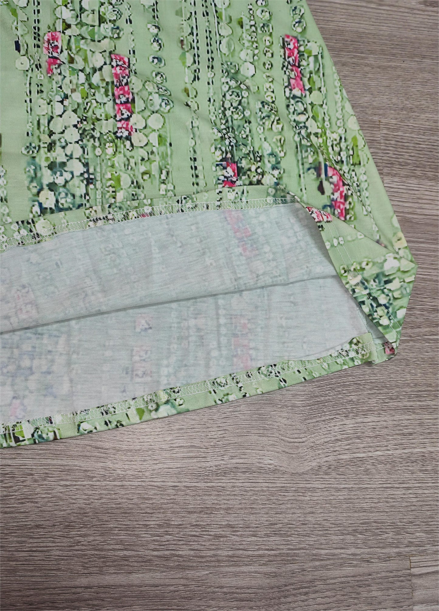 Almuth - Abito midi a due pezzi con stampa floreale