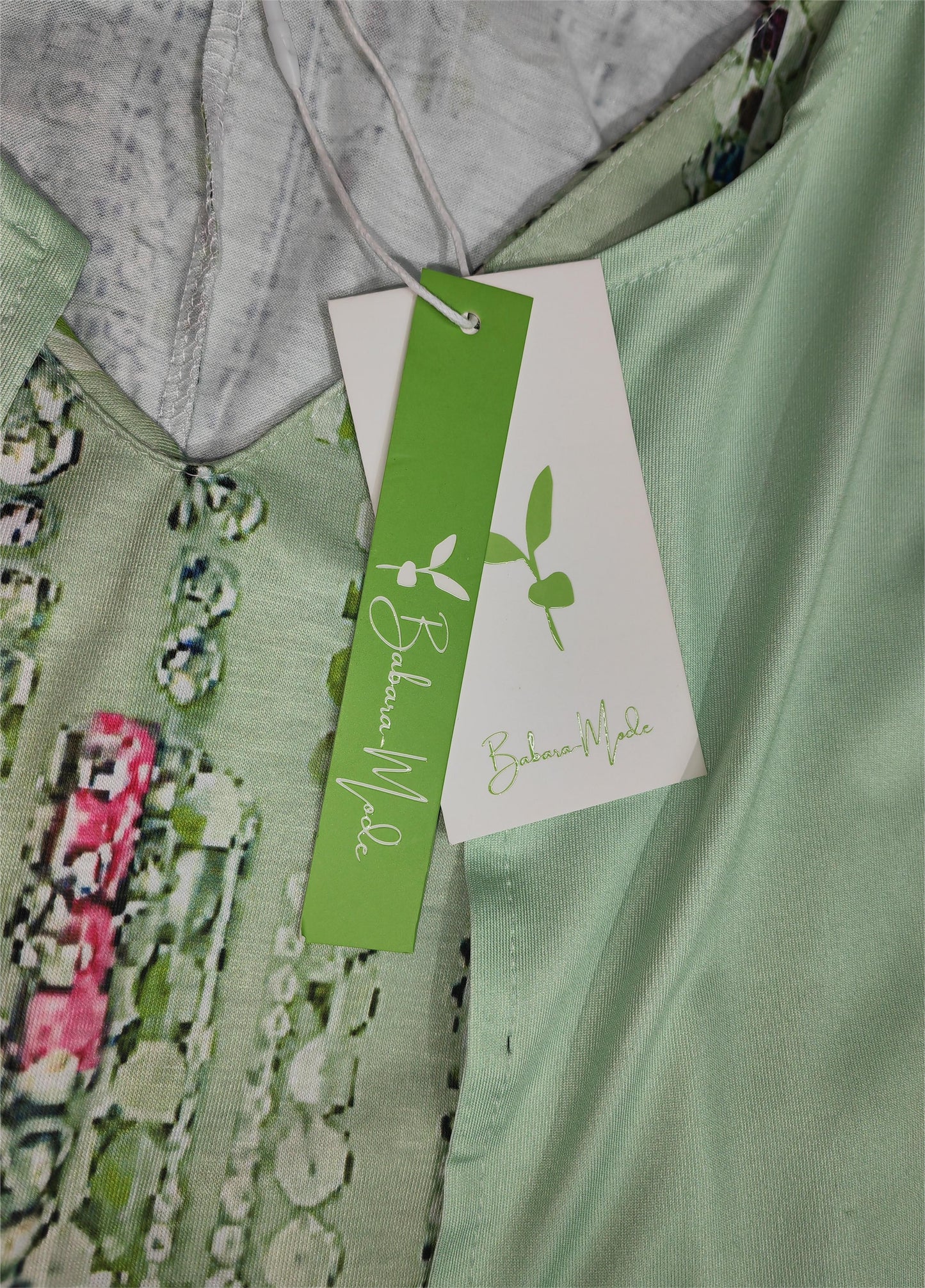 Almuth - Abito midi a due pezzi con stampa floreale