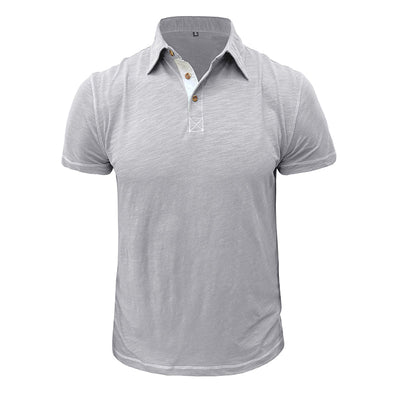 Herren - Poloshirt - Weiche Baumwollmischung - Stilvolle Freizeitkleidung