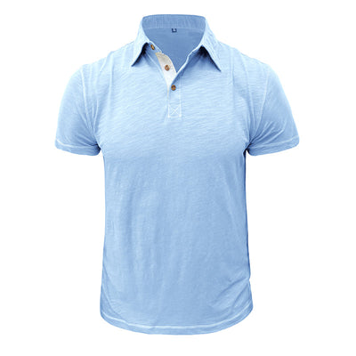 Herren - Poloshirt - Weiche Baumwollmischung - Stilvolle Freizeitkleidung