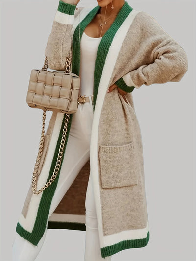 Charlotte Lange Strickjacke - Vintage-Inspiration mit bunten Akzenten