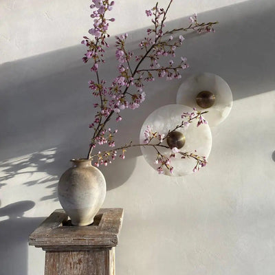 Moderne schwarze Wandleuchte CliffGlow - Moderne Wandleuchte aus Metall